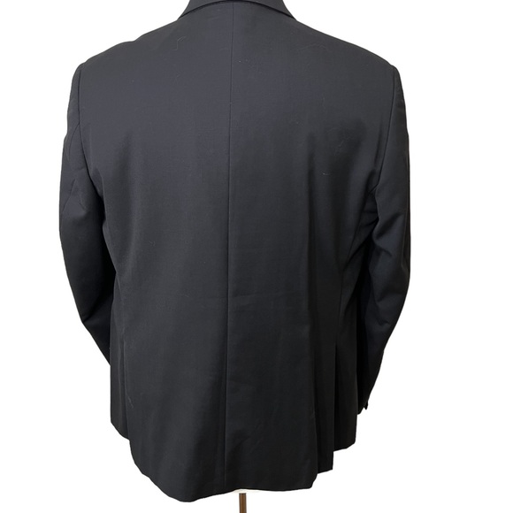 PRONTO UOMO MENS DRESS BLAZER. EXECUTIVE FIT. TWO BUTTON FRONT. 100% PURE WOOL. - Picture 4 of 9